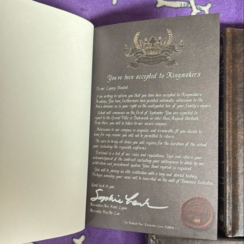 The Kingmakers BOOKISH BOX EDITIONS