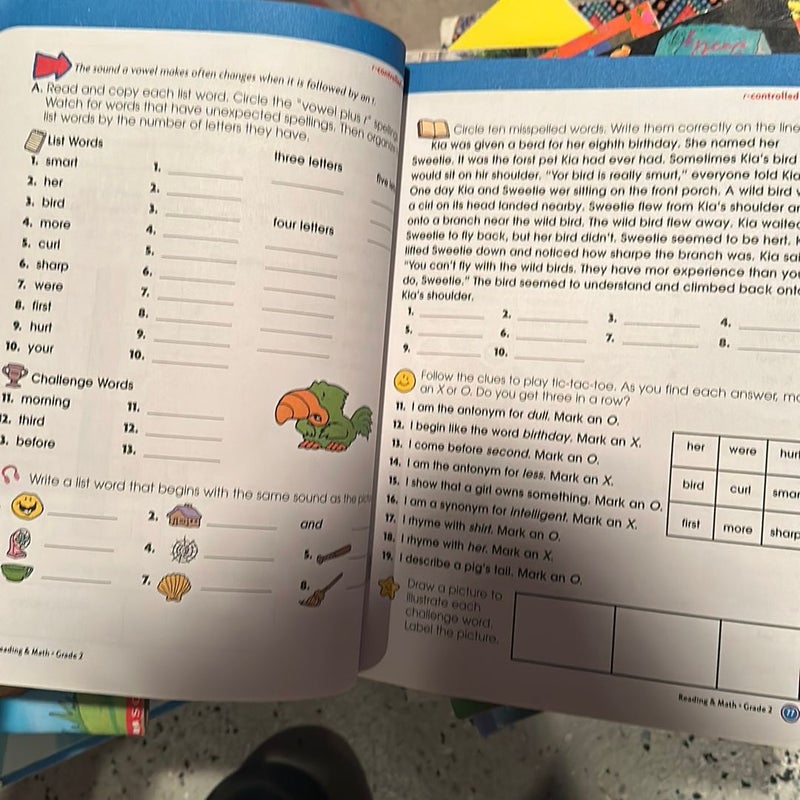 Scholastic Second Grade Jumbo Workbook