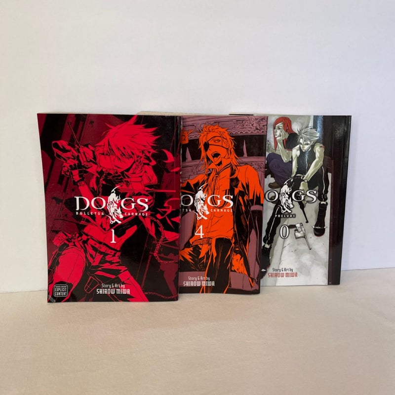 Dogs Bullets & Carnage Manga Books