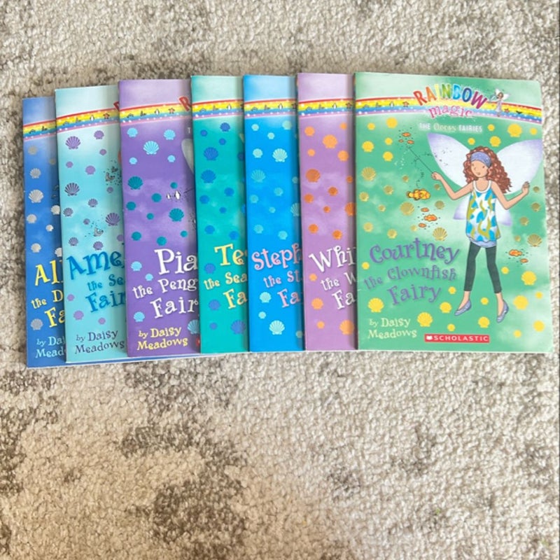 Rainbow Magic: The Ocean Fairies (Books 1-7)