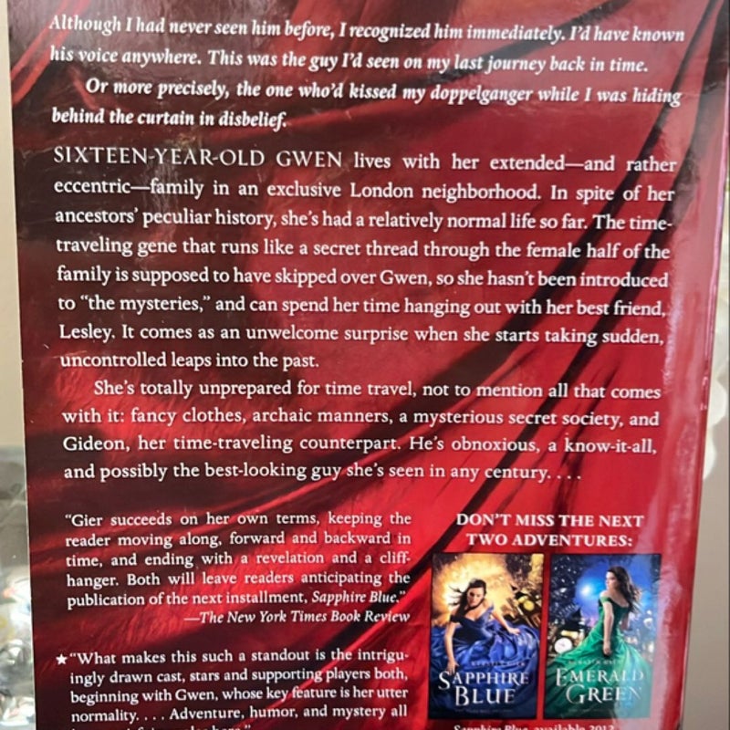 Ruby red trilogy 