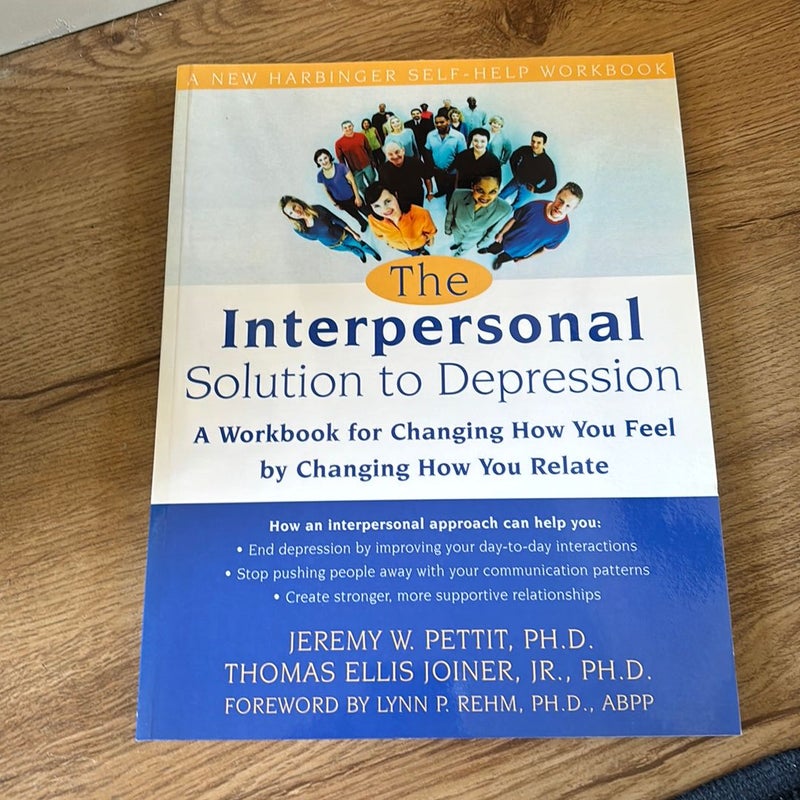 The Interpersonal Solution to Depression