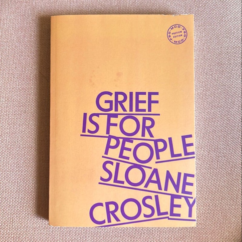 Grief Is for People