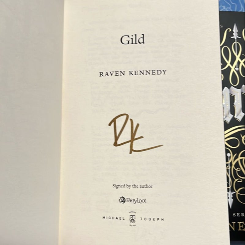 The plated prisoners - Fairyloot Signed Set (Books 1-3)