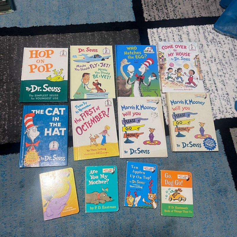 Lot of 12 Dr Seuss Books Hardcover 
