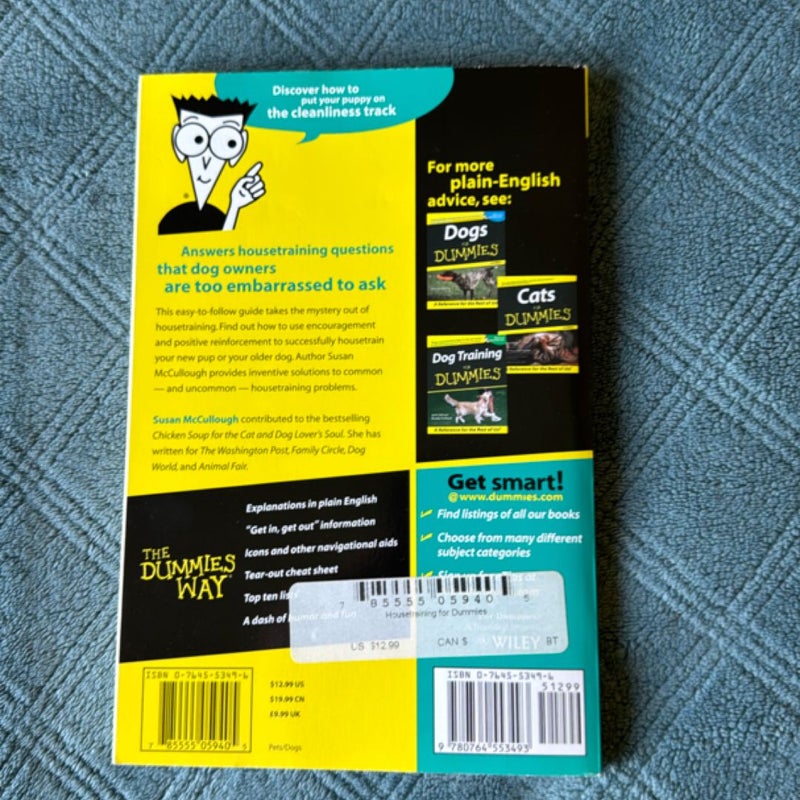 Housetraining for Dummies