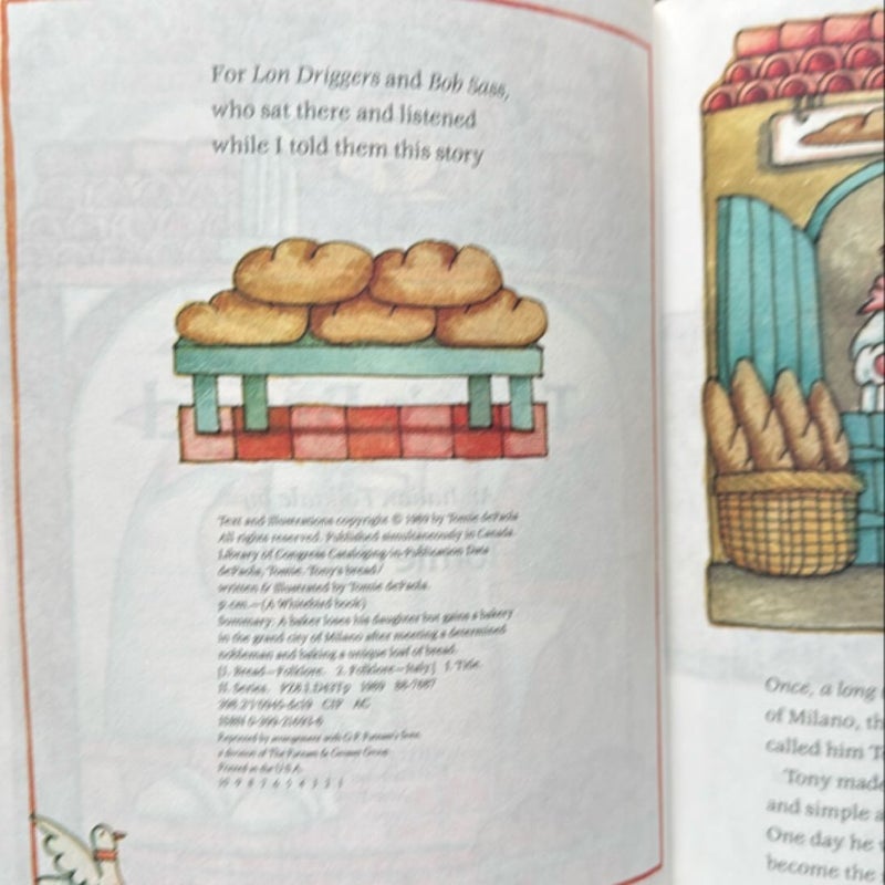 Tony’s Bread