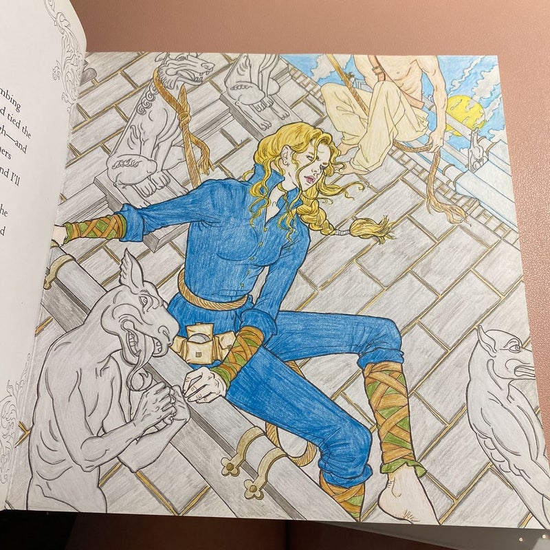 The Throne of Glass Coloring Book