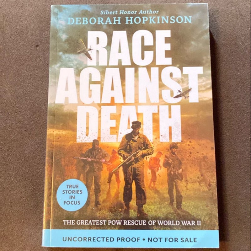 Race Against Death: the Greatest POW Rescue of World War II (Scholastic Focus)