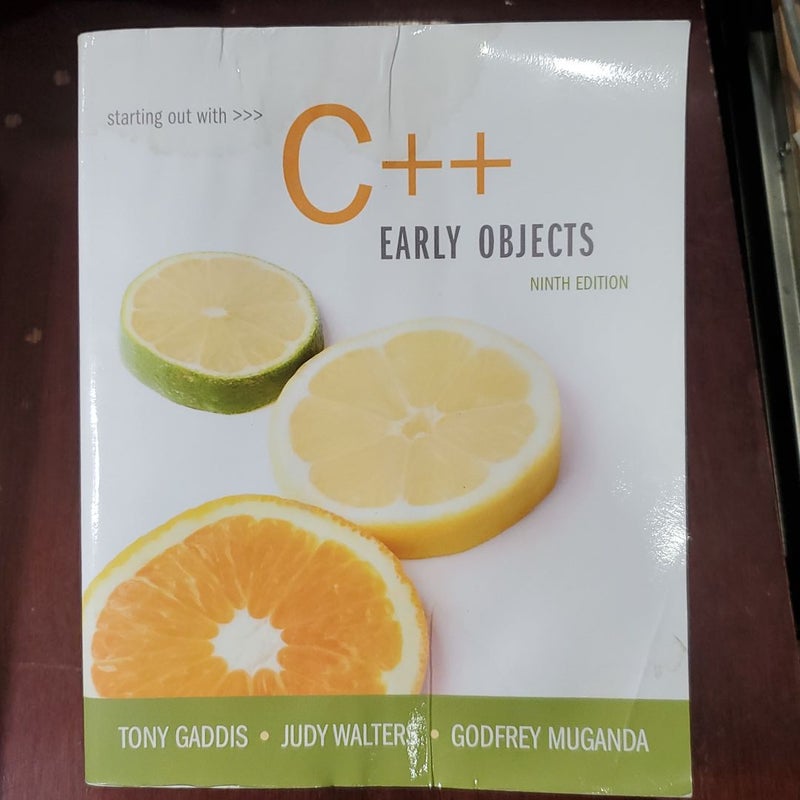 Starting Out with C++