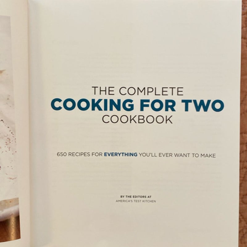 The Complete Cooking for Two Cookbook