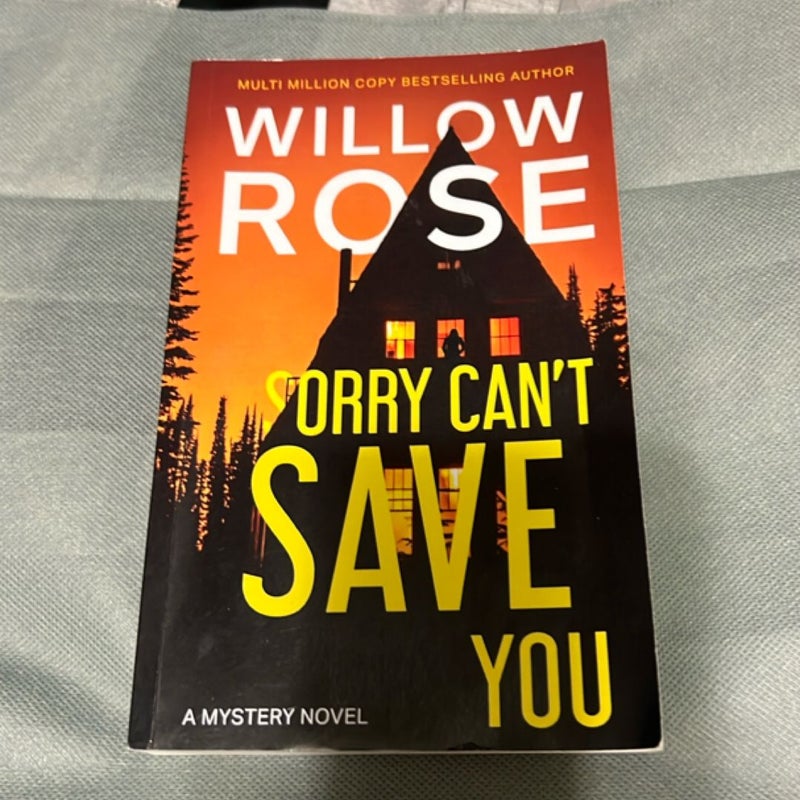 Sorry can’t save you
