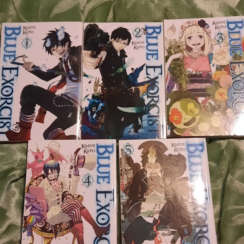 Blue Exorcist lot vols 1-5