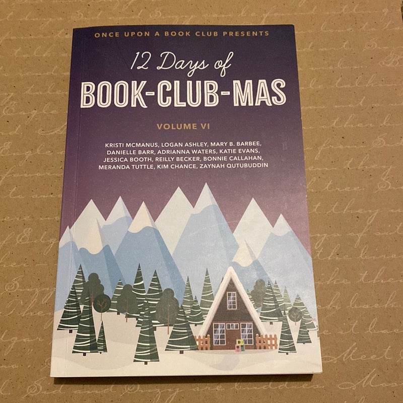12 Days of Book Club-Mas Volume VI, rare