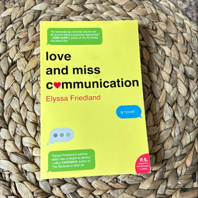 Love and Miss Communication