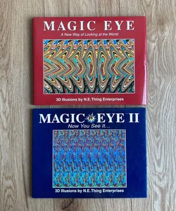 Magic Eye 3D Illusions (2) Book Bundle