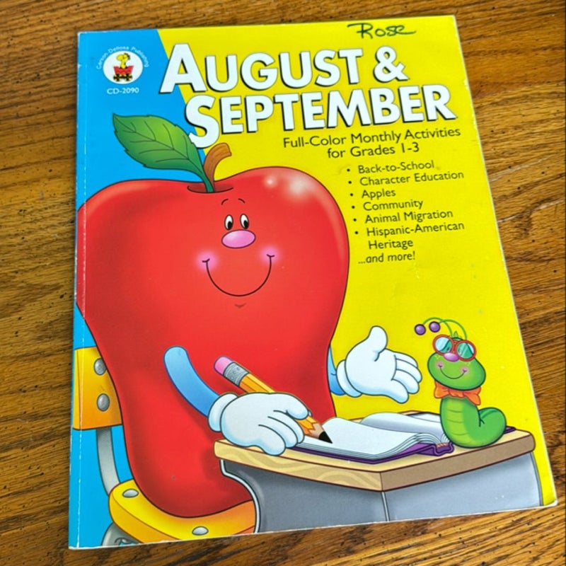 3 Carson-Dellosa Monthly Books 