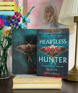 Heartless Hunter *SIGNED BOOK PLATE* + Matching Box