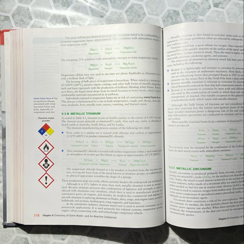 Chemistry of Hazardous Materials