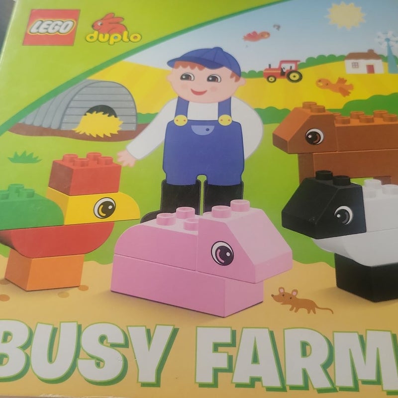 Lego. busy farm. board book