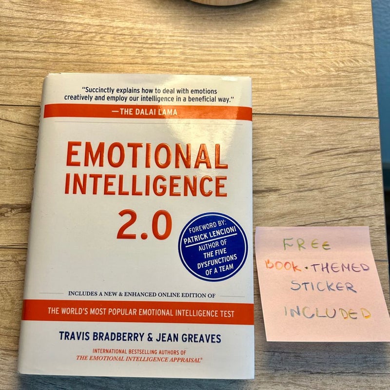 Emotional Intelligence 2.0 + FREE BOOK THEMED STICKER