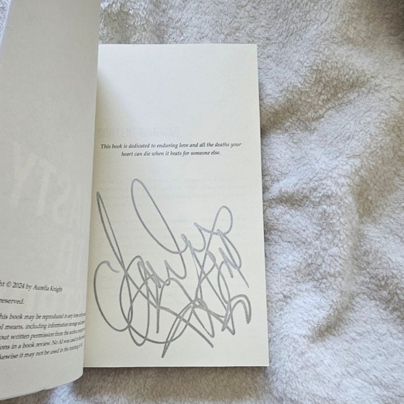 SIGNED Illustrated special edition of Stolen Obsessions Series