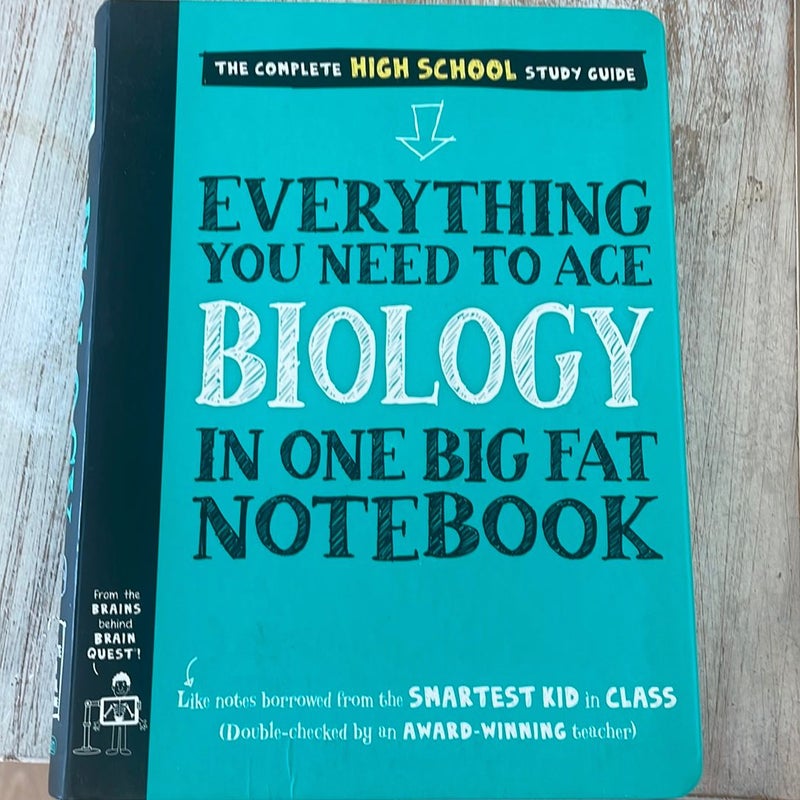 Everything You Need to Ace Biology in One Big Fat Notebook