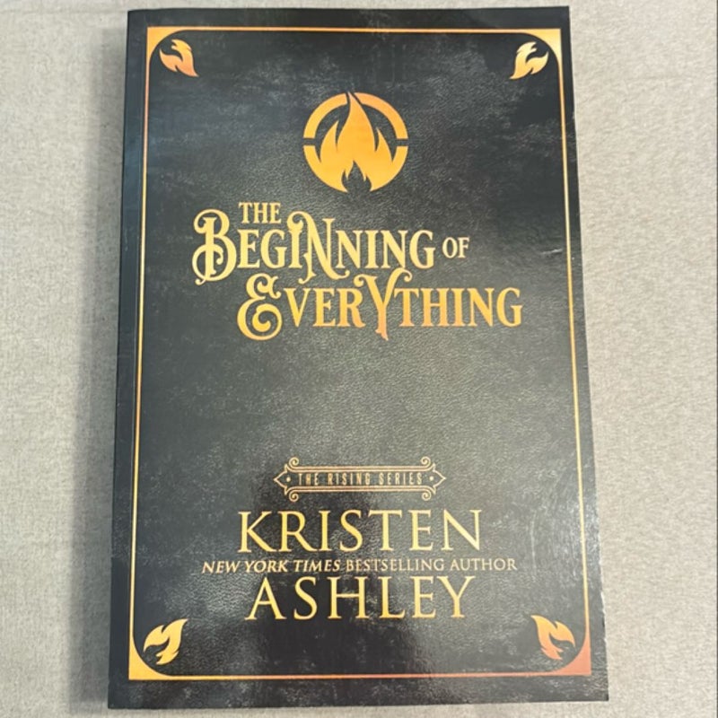 The Beginning of Everything -SIGNED 