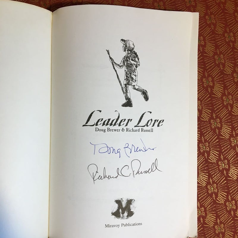 Leader Lore-Author signed