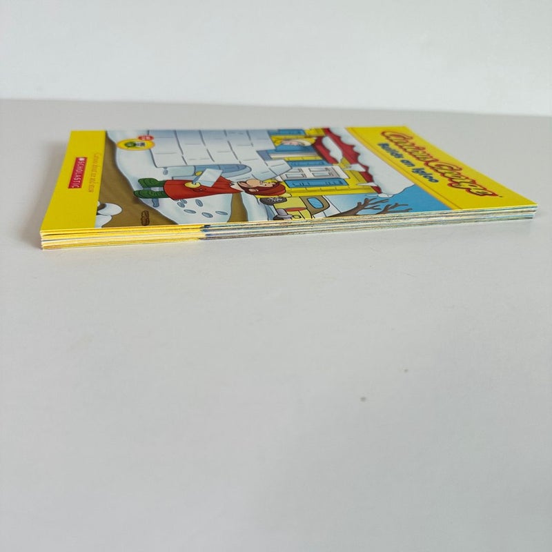 Curious George Early Level Readers, 4 books