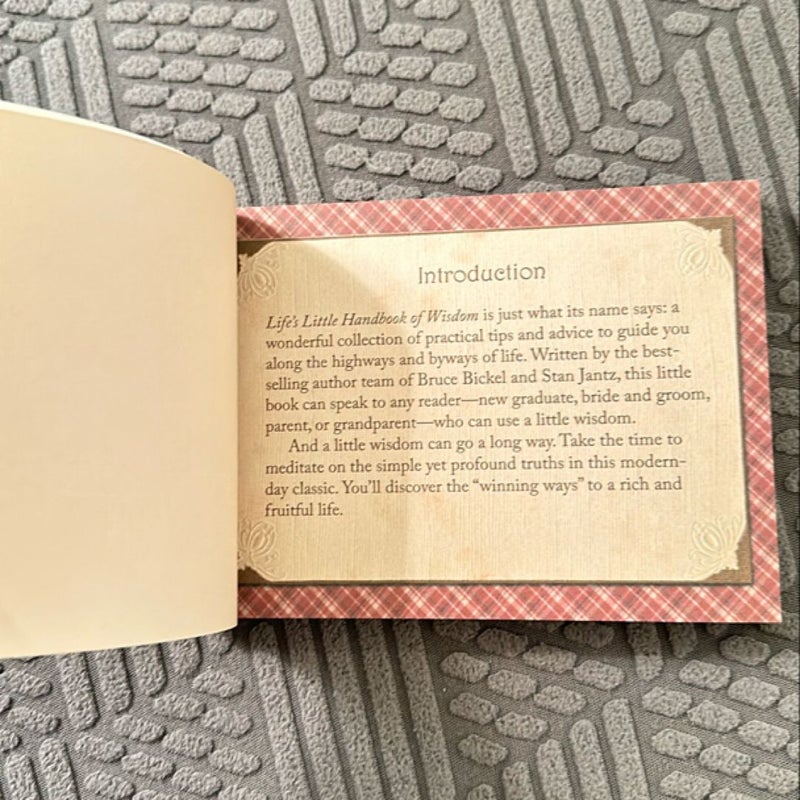 Life's Little Handbook of Wisdom