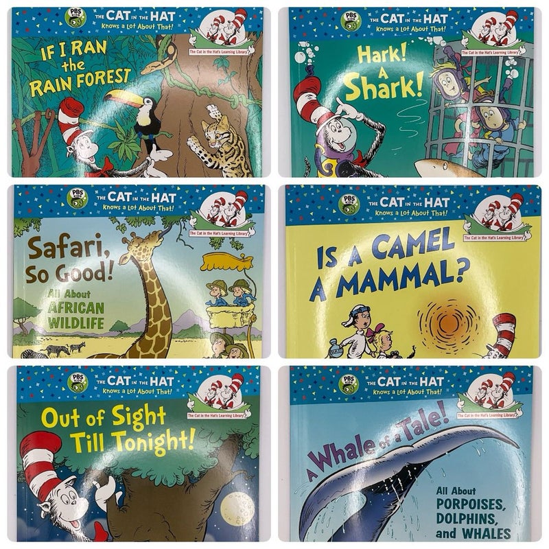  The Cat in the Hat Knows A Lot About That! 6 titles for $20.00! 
