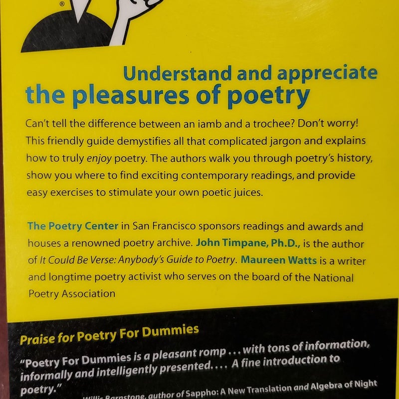 Poetry for Dummies