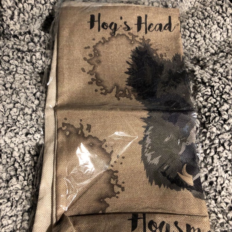 Harry Potter Hog’s Head Throw Pillow Case