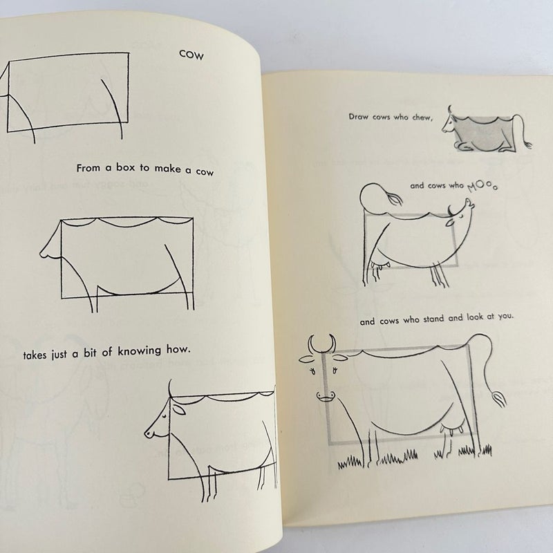 Vintage Let’s Draw Animals