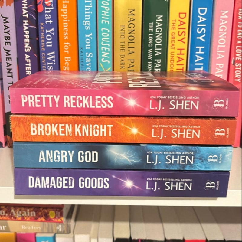 All Saint Series: Pretty Reckless, Broken Knight, Angry God, Damaged Good