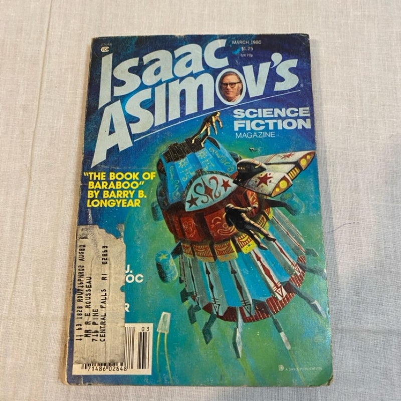 Four (4) Isaac Asimov’s Science Fiction Magazines 