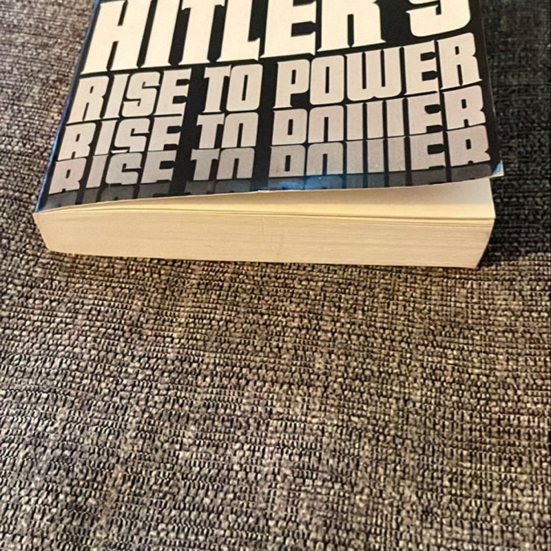 Hitler’s Rise to Power