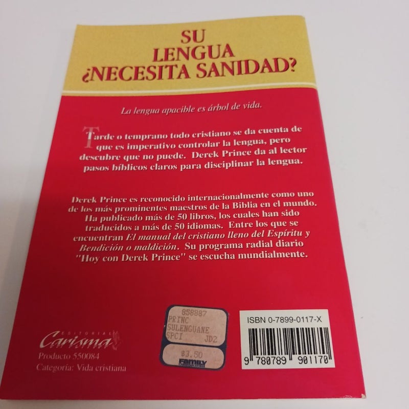 Su Lengua Necesita Sanidad?