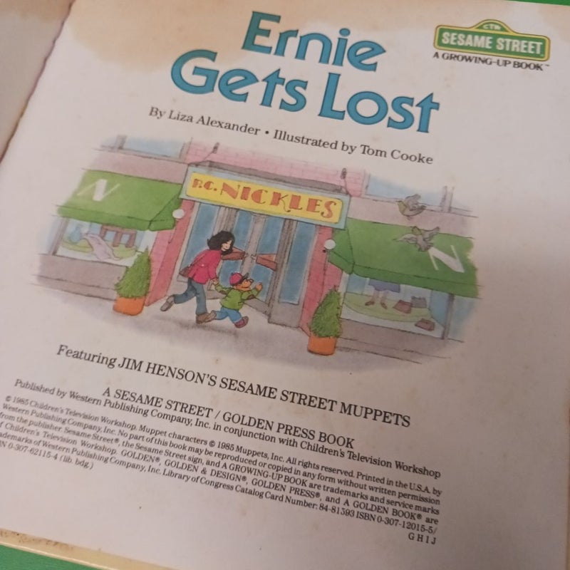 Ernie Gets Lost