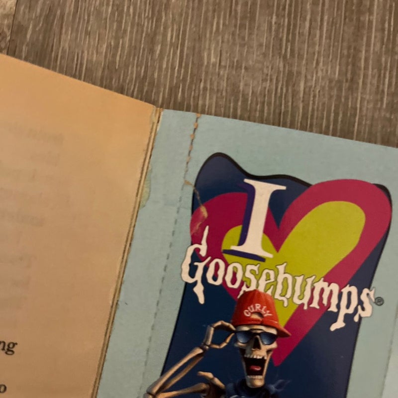 Goosebumps Cheese and Die, Again! R. L. Stine Vintage 90s 1996 W/Trading Cards!