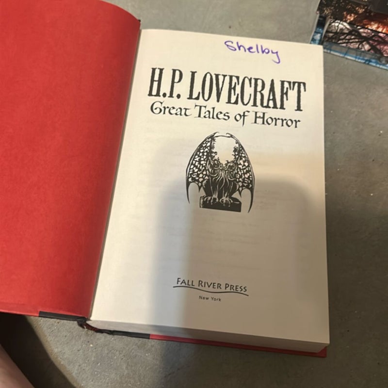H. P. Lovecraft Great Tales of Horror
