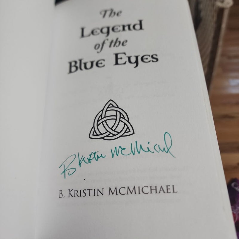 The Legend of the Blue Eyes *SIGNED*