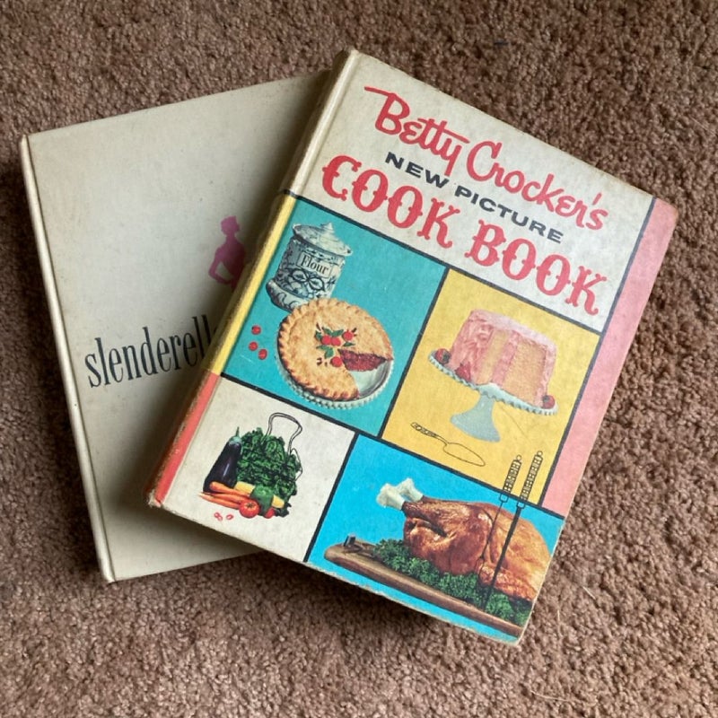 2 vintage cookbooks bundle