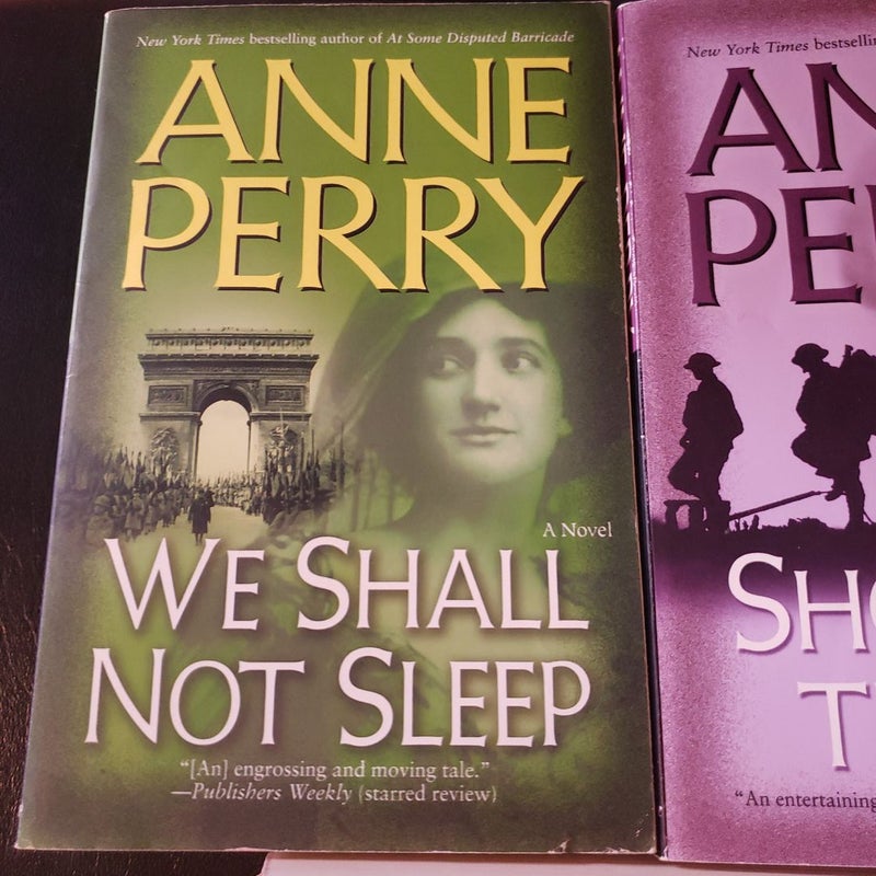 Anne Perry Book Lot