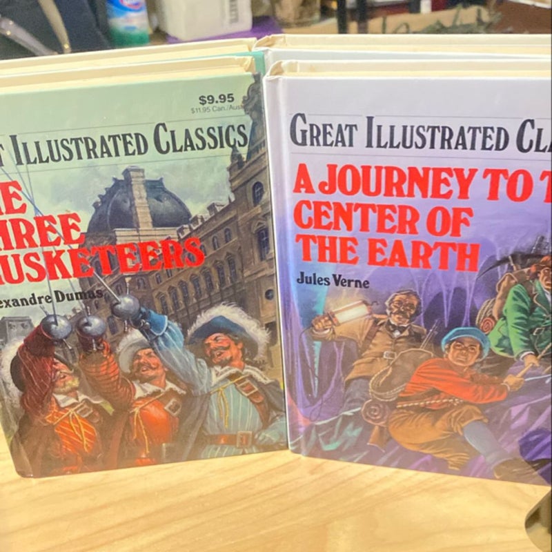 (8) Great Illustrated Classics