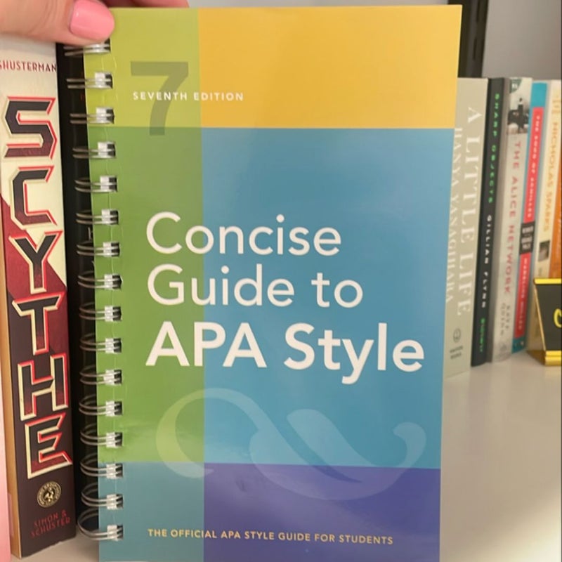 Concise Guide to APA Style