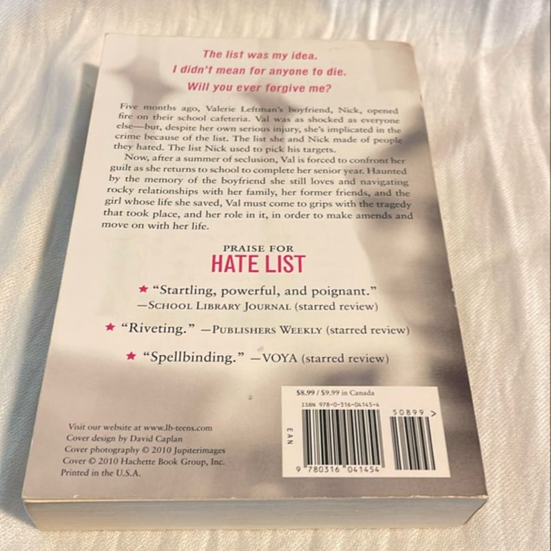 Hate List