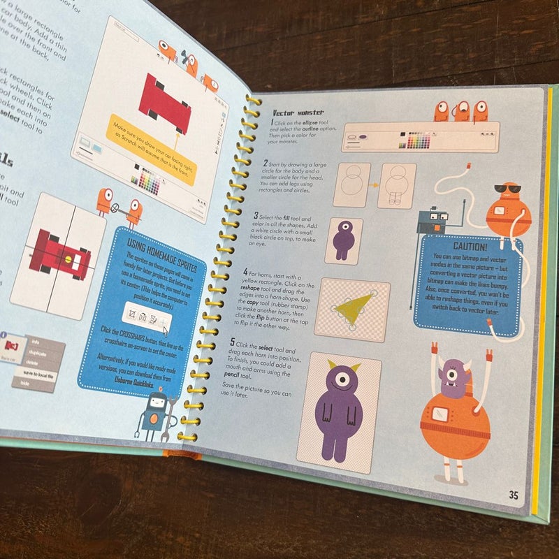 Usborne Coding For Beginners Using Scratch