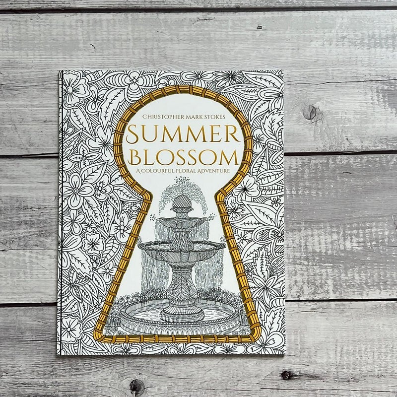 Summer Blossom: Adult Colouring Book